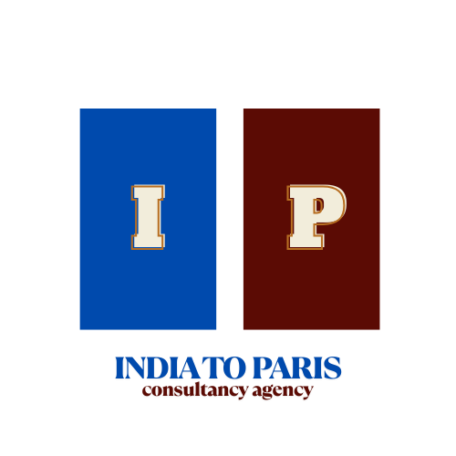 India to Paris Consultancy Agency Logo – Student Advisory Services for Indian Students Moving to France